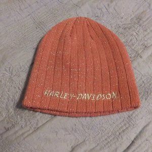 Ladies knit Harley hat